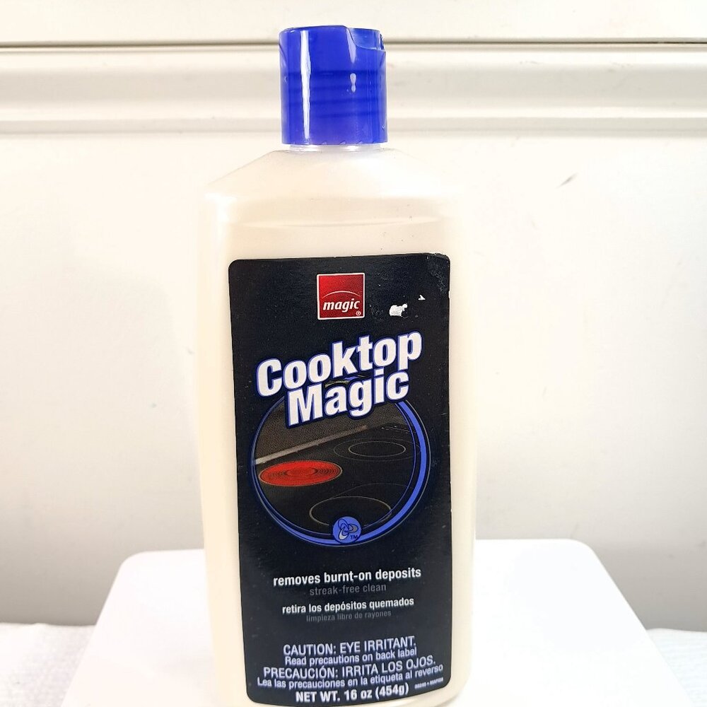 Magic Cooktop Magic Cleaner & Polish 16oz for glass smooth top stove oven